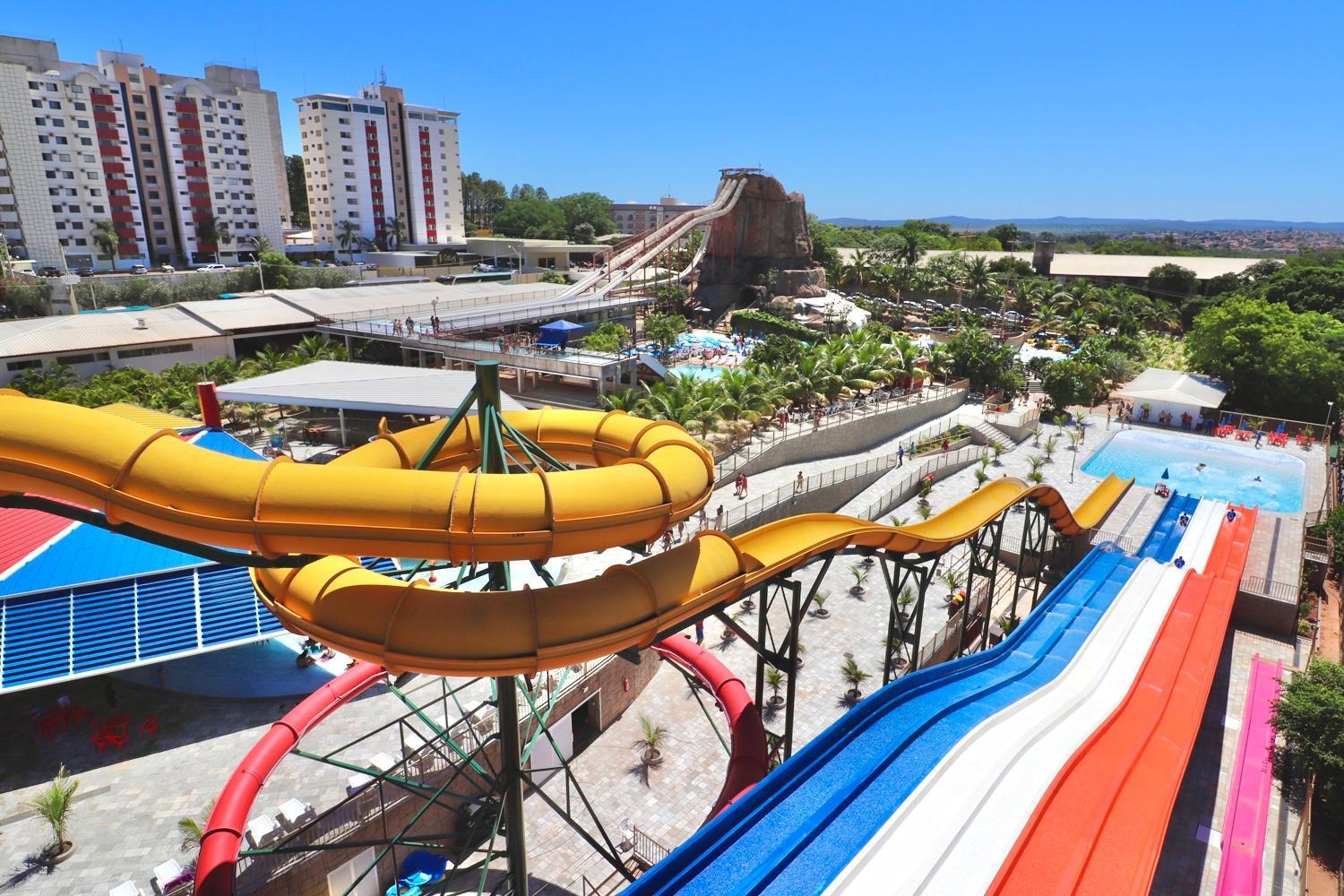 Piazza Diroma - Acqua Park, Splash E Slide Caldas Novas Buitenkant foto